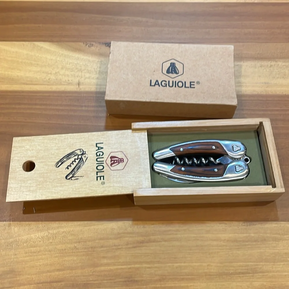 Laguiole wine opener corkscrew new with box